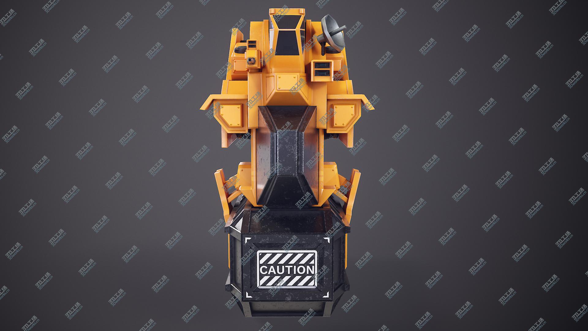 images/goods_img/202105073/Sci-Fi Cargo Loader Spaceship 3D model/3.jpg